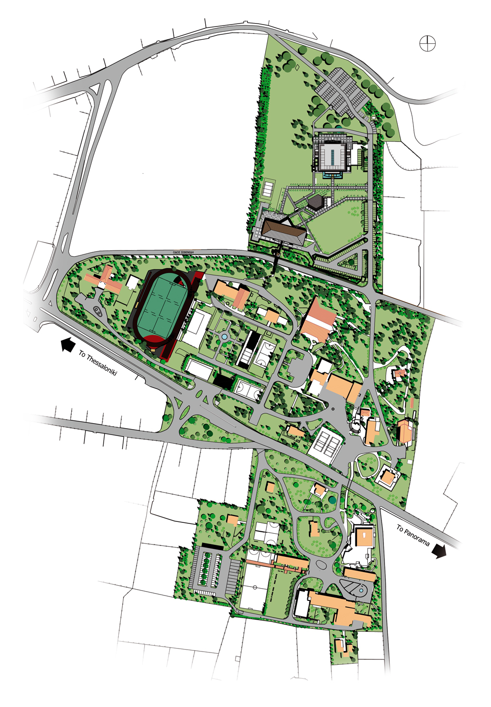 Anatolia Campus map